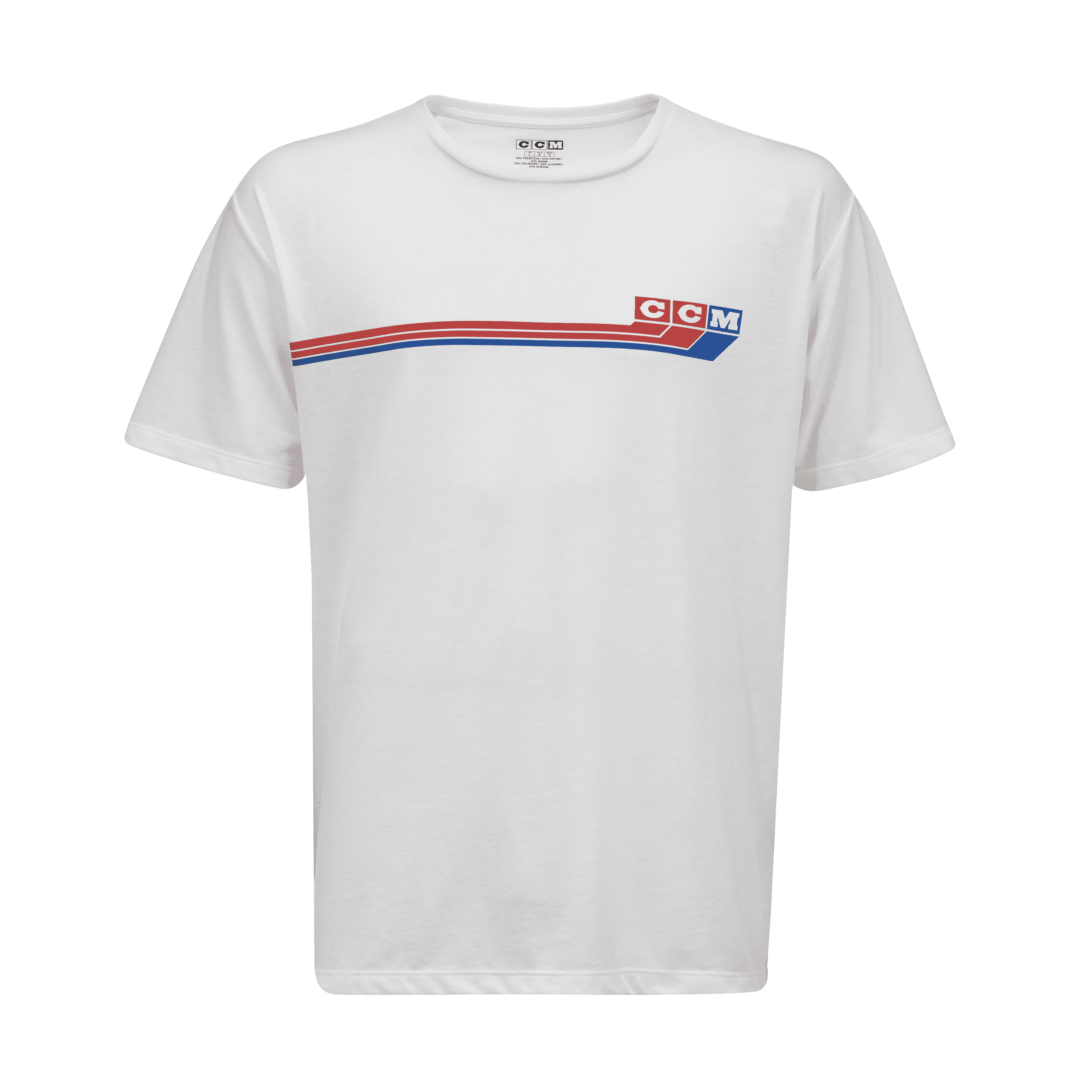 Lifestyle CCM Retro 3 Block Tee JR TSS28AYT