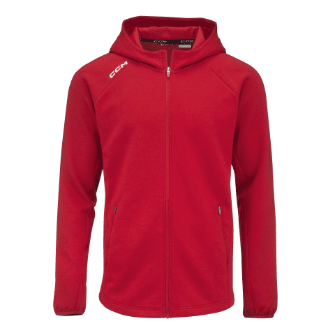 Teamwear CCM Locker Room Fleece Full Zip Hoodie JR 