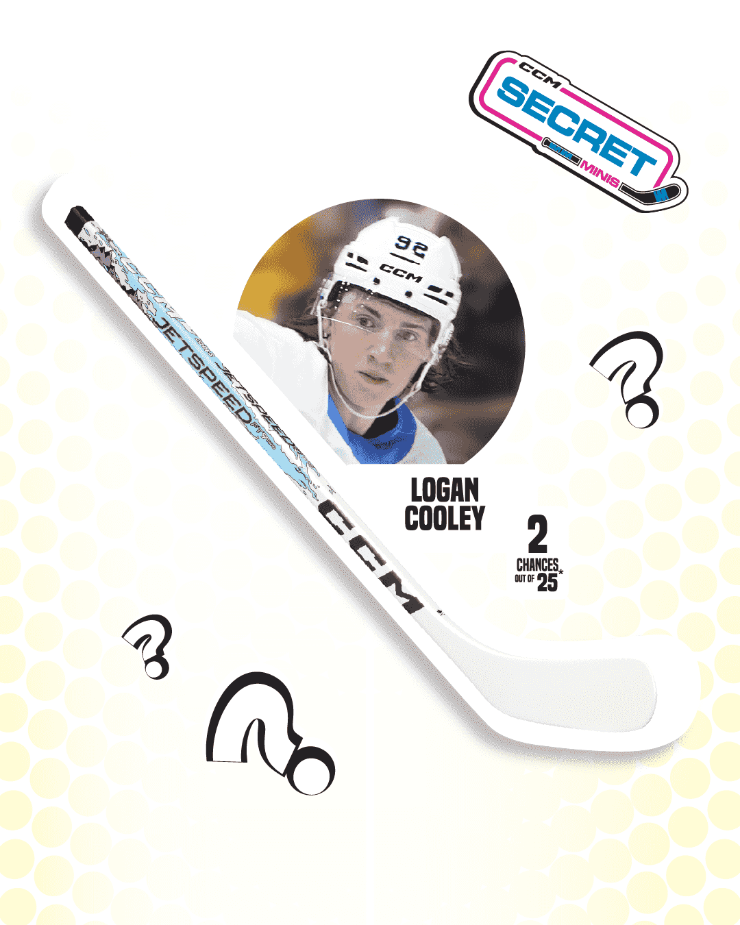 Ministick CCM Secret Toy Sticks Player 2026