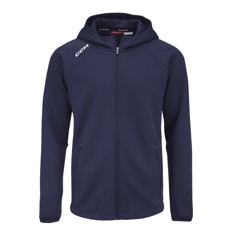 Teamwear CCM Locker Room Fleece Full Zip Hoodie JR 