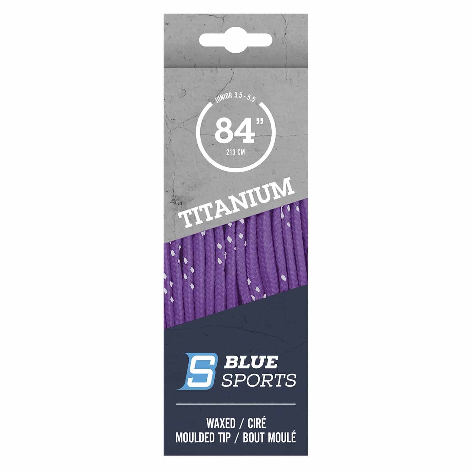 Schuhband Blue Sports Titanium Pro - Gewachst