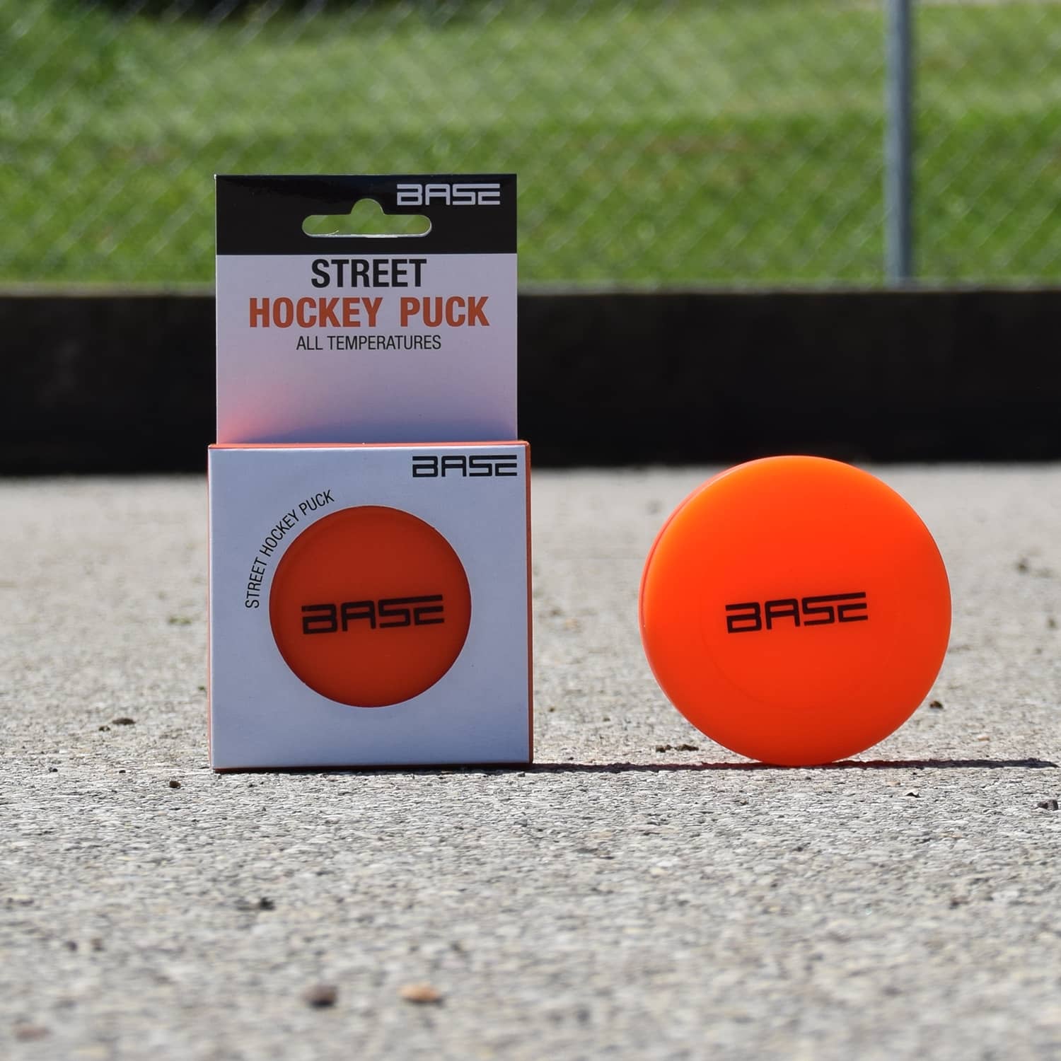 RH Puck Base Streethockey Soft orange 