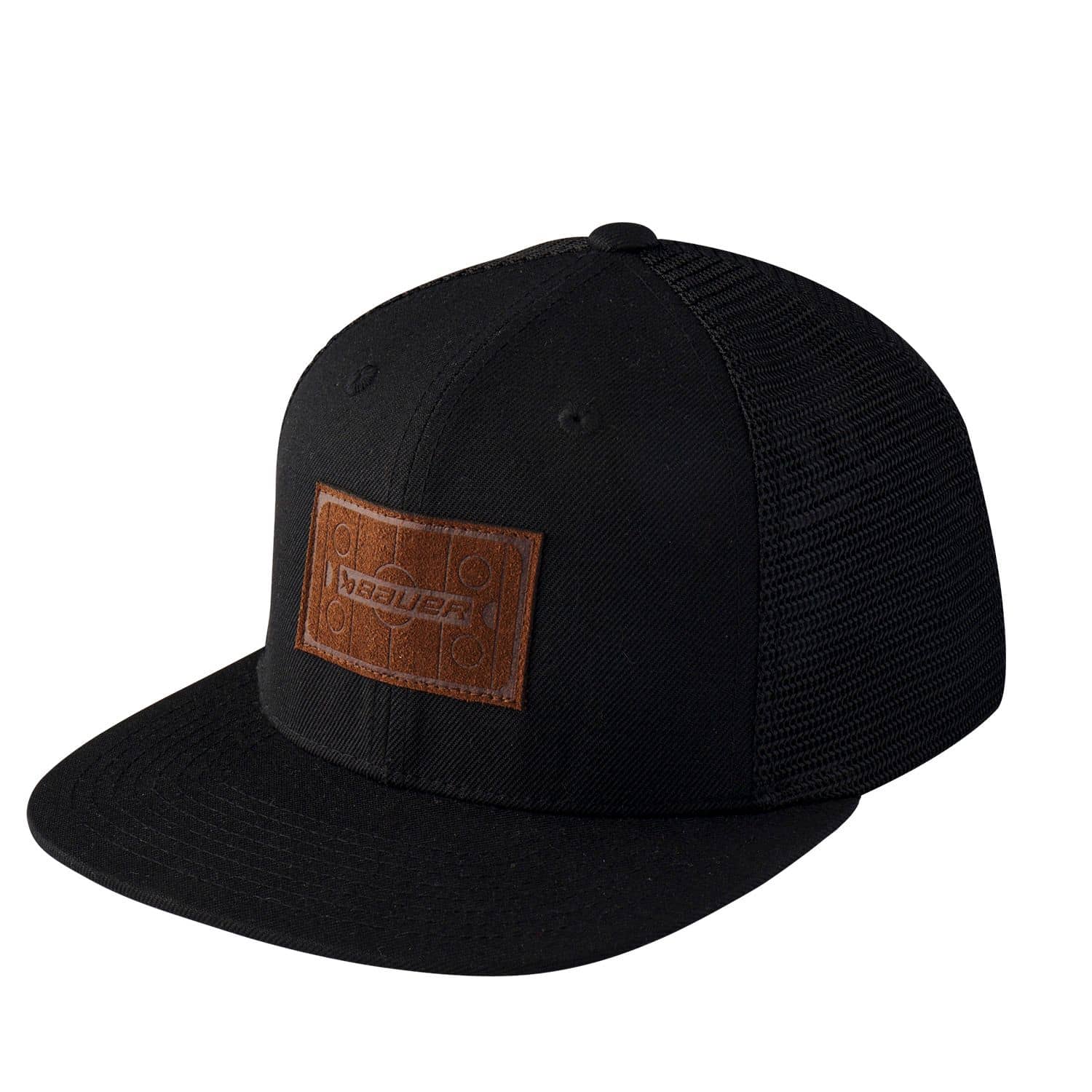 Lifestyle Bauer Leather Patch Snapback SR