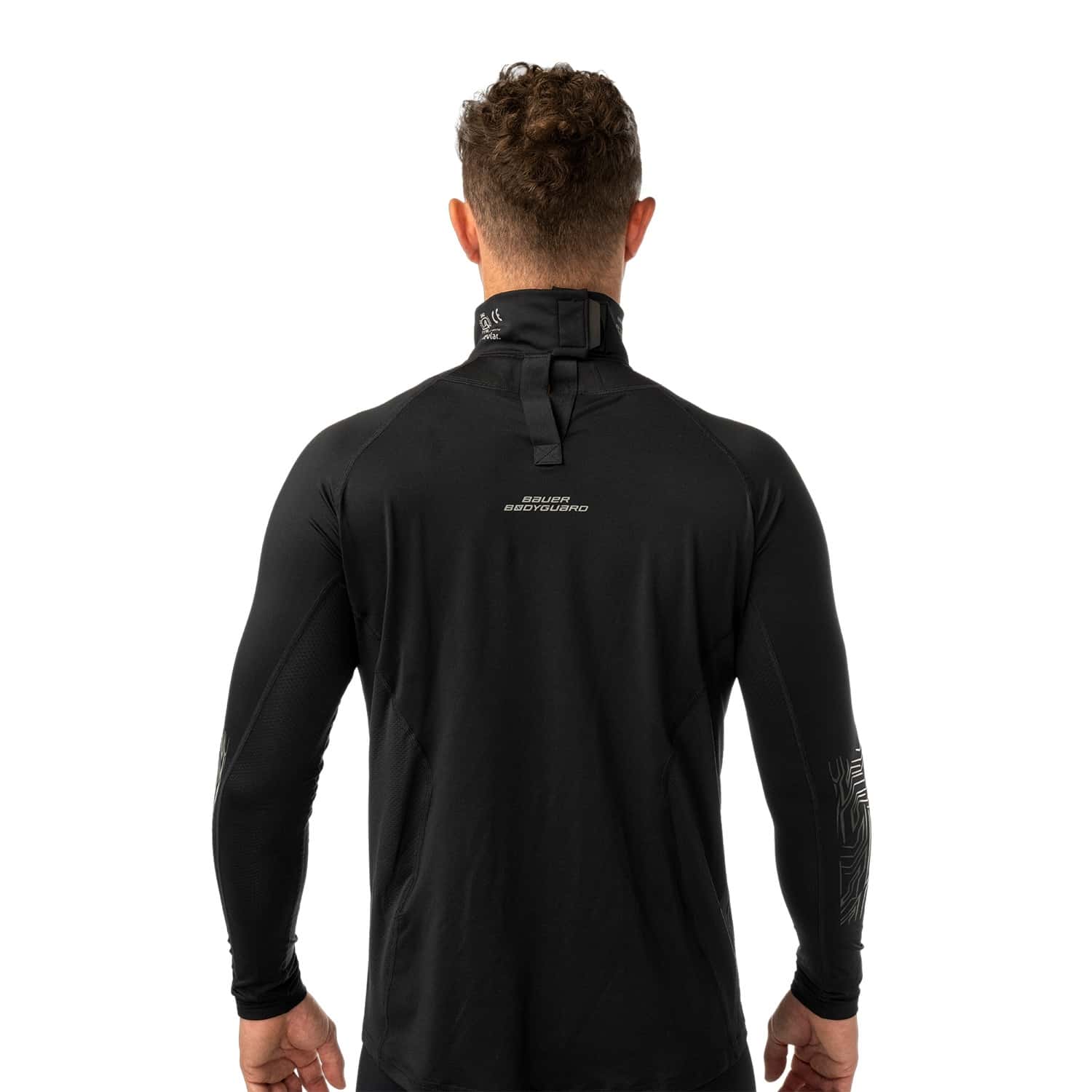 Unterwäsche Bauer Bodyguard Neckprotect L/S Top SR