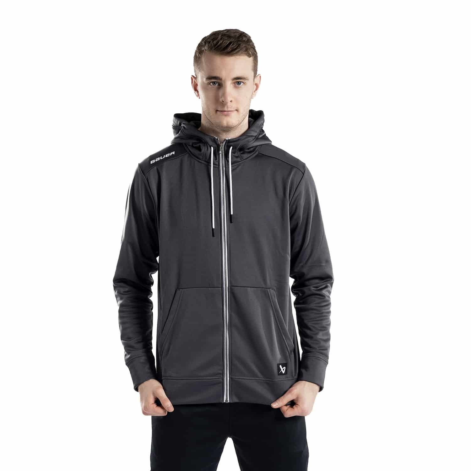 Teamwear Bauer Fleece Zip Hoodie Team SR 