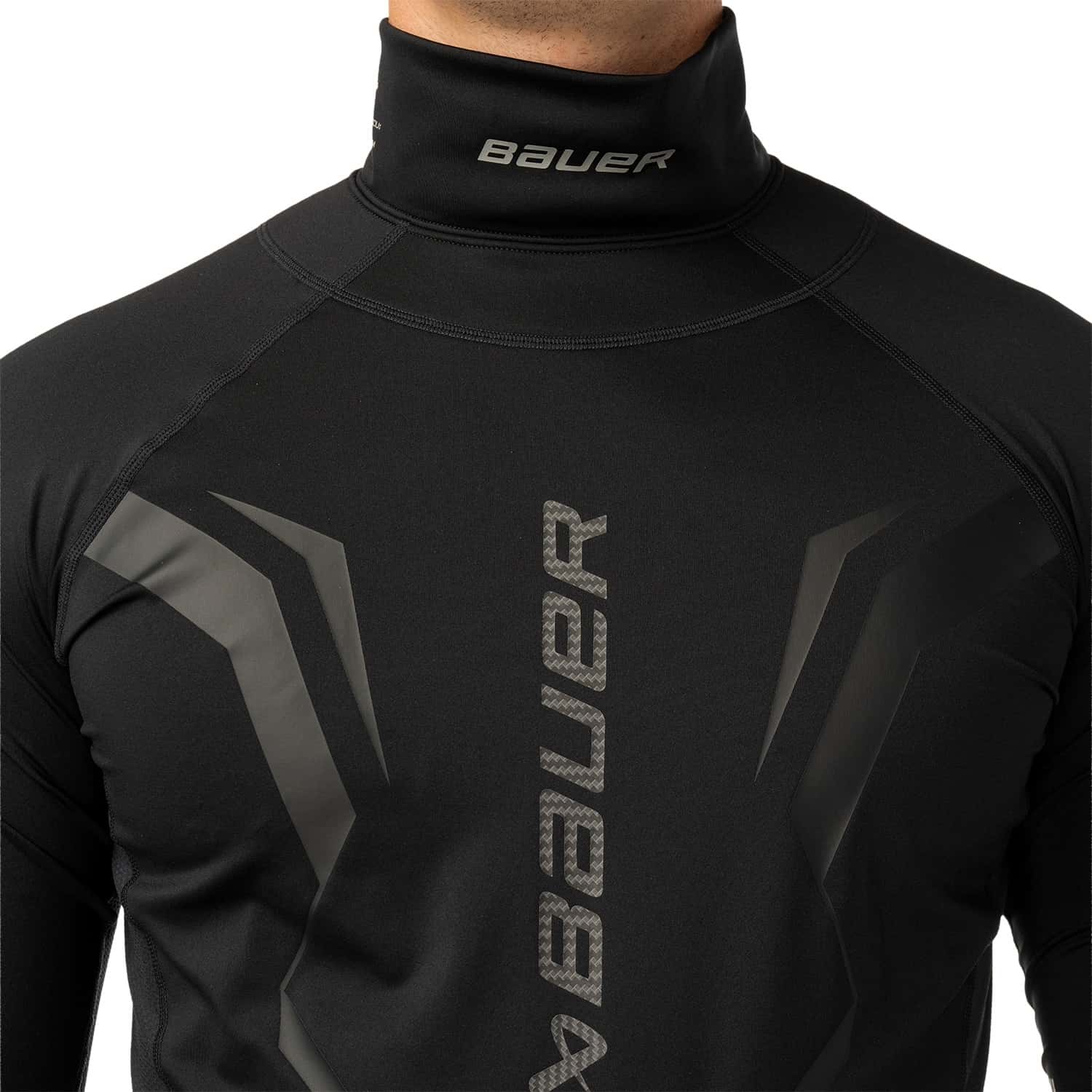 Unterwäsche Bauer Bodyguard Neckprotect L/S Top SR
