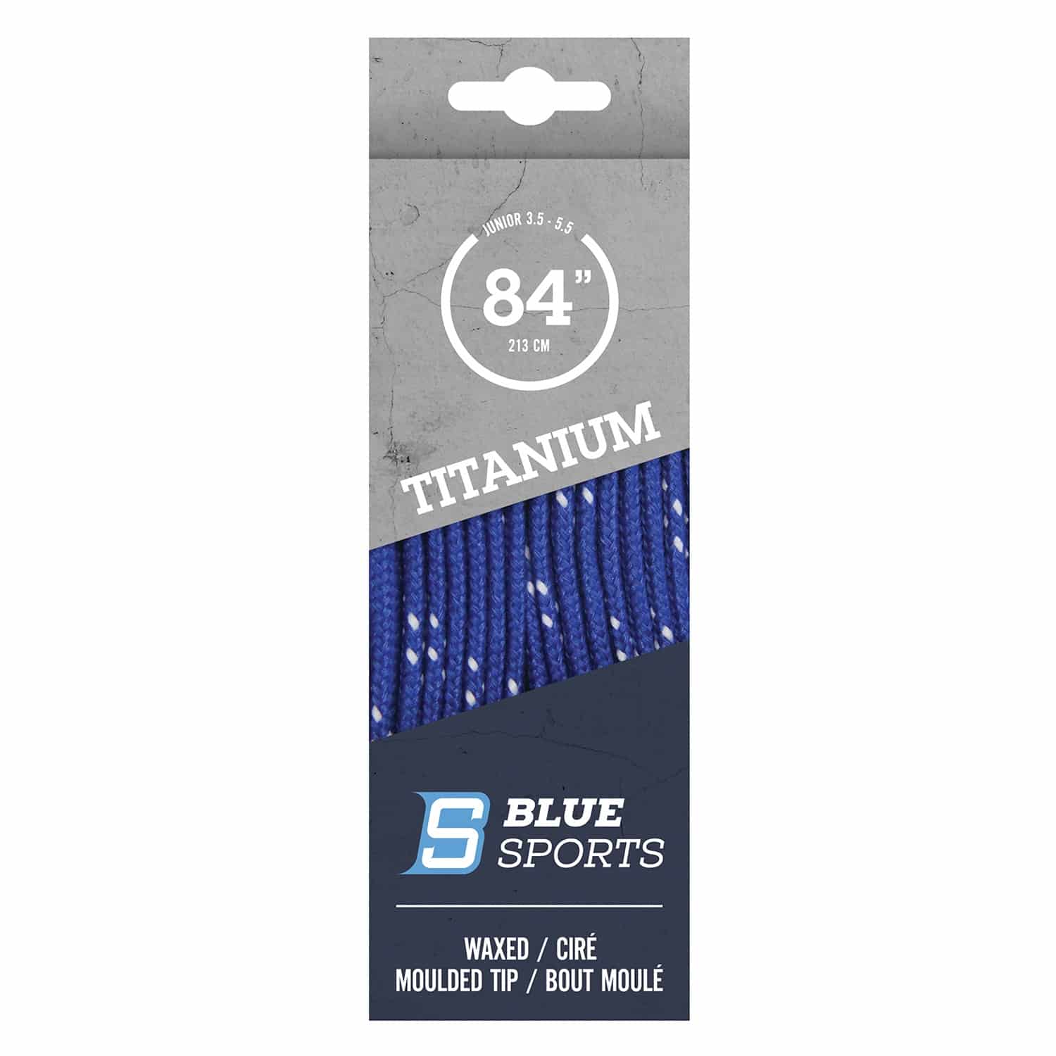 Schuhband Blue Sports Titanium Pro - Gewachst