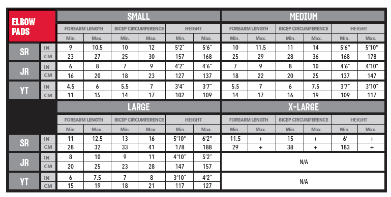 Ellbogenschutz CCM Tacks AS-V PRO SR 