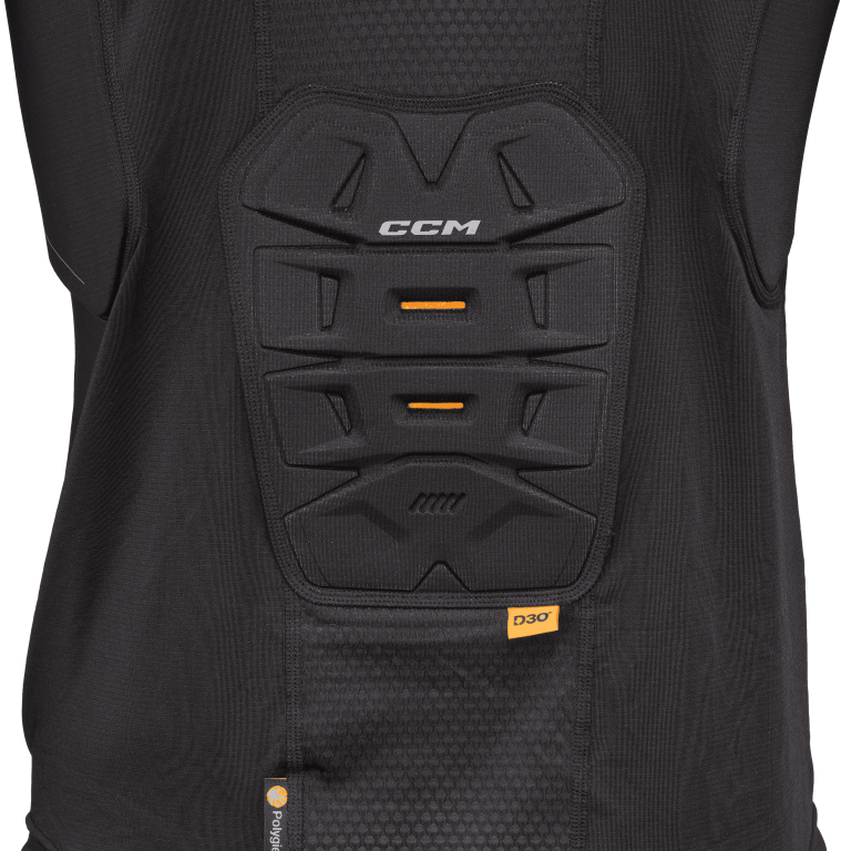 Unterwäsche CCM Tacks PRO Neck Guard LS Shirt SR