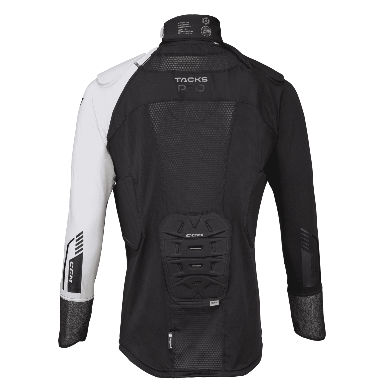 Unterwäsche CCM Tacks PRO Neck Guard LS Shirt SR
