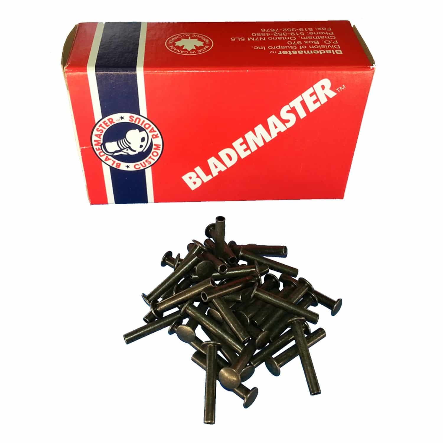 Nieten Blademaster Stahl 16/16" - 25,4 mm