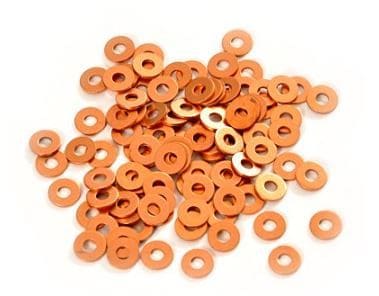 Nieten Blademaster Kupfer U-Scheiben Gr. #11/3mm