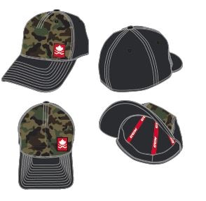 Lifestyle CCM CAMO Structured Flex Cap 