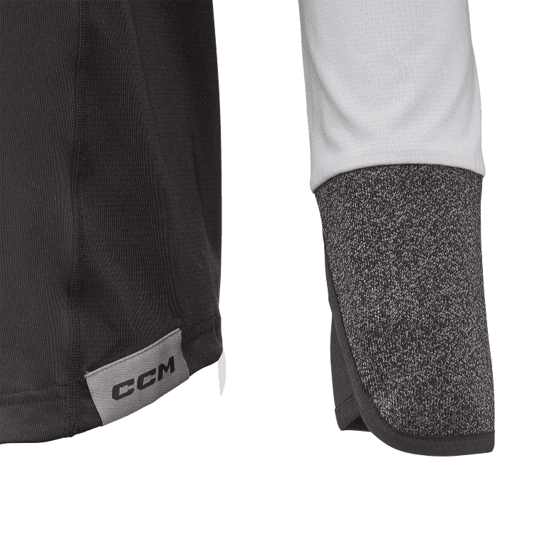 Unterwäsche CCM Tacks Neck Guard LS Shirt YT