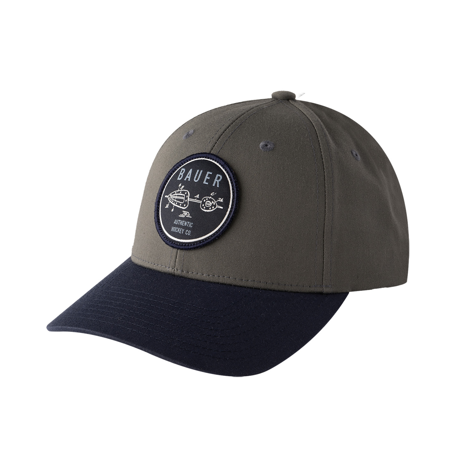 Lifestyle Bauer Curved Brim 2 Tone Snapback SR