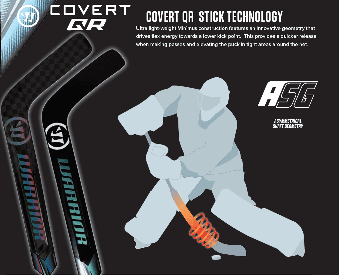 TW-Schläger Warrior Covert QR INT Links