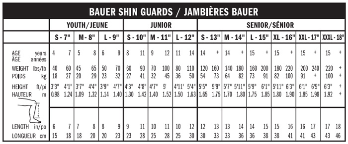 Beinschutz Bauer Supreme 3S Pro SR